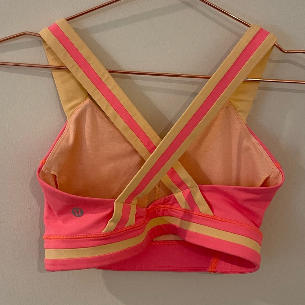 Lululemon Neon Sports Bra - Picture 7 of 7